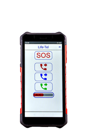 Life Tel 4L - dla osób samotnie pracujących z alarmem bezruchu i aplikacją alarmową